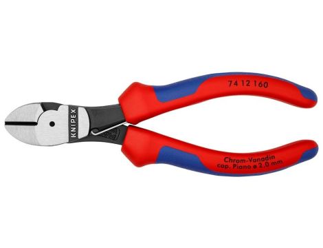 Szczypce tnące boczne o zwiększonym przełożeniu