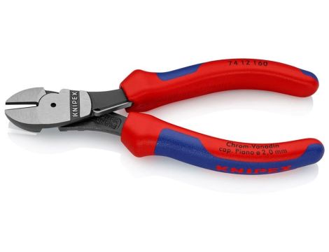 Szczypce tnące boczne o zwiększonym przełożeniu - 2