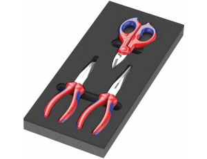 9780 Wkładka piankowa z 3 szczypcami KNIPEX