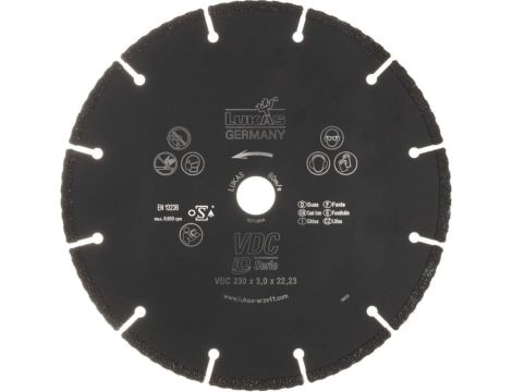 TARCZA DIAMENTOWA DO CIĘCIA ŻELIWA VDC 125022