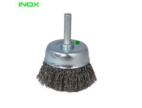 SZCZOTKA GARNKOWA 75MM Z TRZPIENIEM DRUT FAL INOX