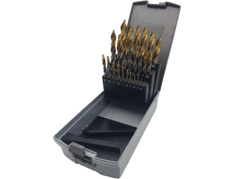 Zestaw 25 wierteł HSS-Co5/TIN TWISTER-2 1-13mm/0,5