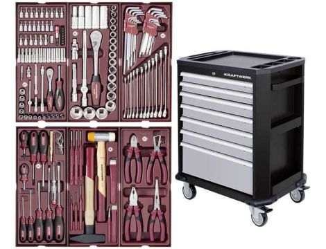 WÓZEK NARZĘDZIOWY P207 Z WYPOSAŻENIEM (150)