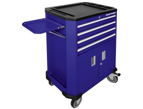 WÓZEK NARZĘDZIOWY P206 4 SZUFLADY + SZAFKA