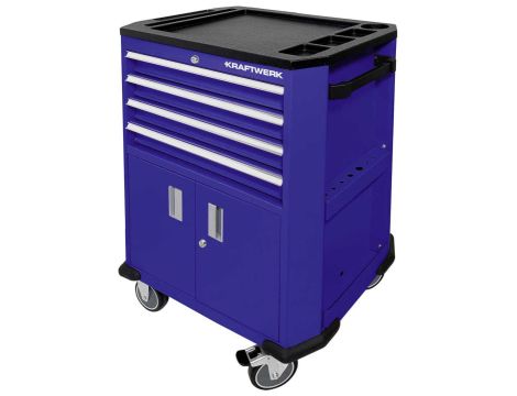 WÓZEK NARZĘDZIOWY P206 4 SZUFLADY + SZAFKA - 2