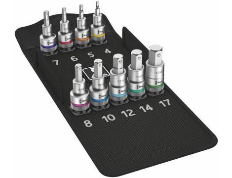 8740 C HF 1 ZESTAW NASADEK HEX 1/2" 4MM-17MM 60MM