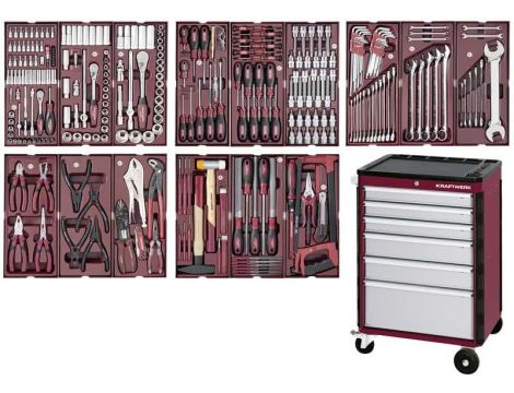 WÓZEK NARZĘDZIOWY P307 Z WYPOSAŻENIEM (290)