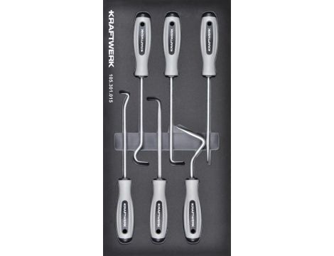 Zestaw 6 haków montażowych w piance EVA