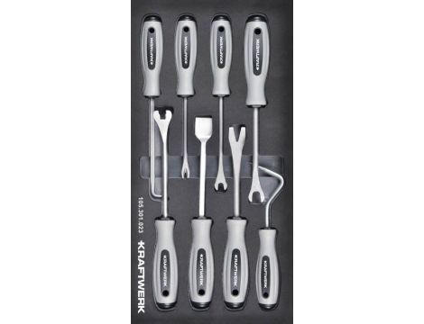 Zestaw haków i dźwigni w piance EVA 20x40