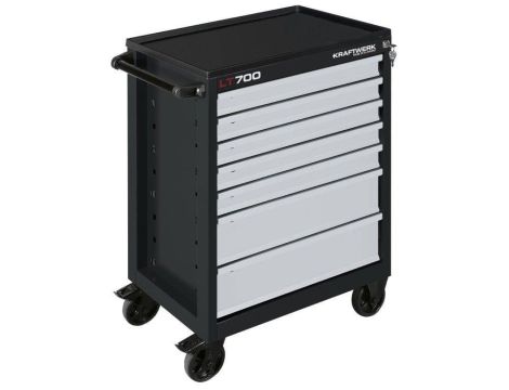 WÓZEK NARZĘDZIOWY LT700 7-SZUFLADOWY PUSTY