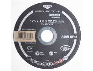 Tarcza tnąca T41 Standard A60R 125x1x22 STAL/INOX