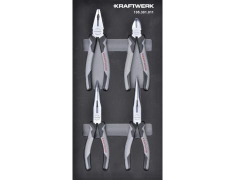 Zestaw 4 szczypiec w piance EVA 20x40