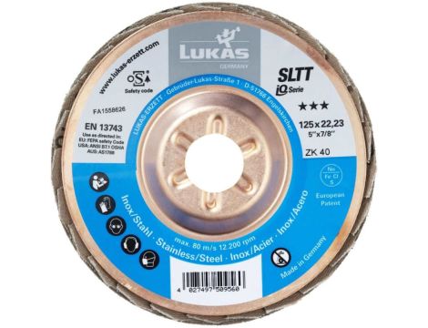 ŚCIERNICA LISTKOWA SLTT 125 ZK 40