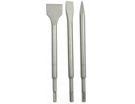 ZESTAW 3 DŁUT SDS-PLUS 250MM