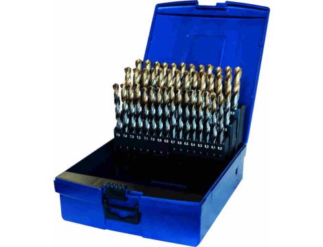 ZESTAW WIERTEŁ HSS-GK TIN 6.0-10.0X0.1MM (41)