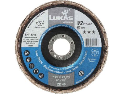 ŚCIERNICA LISTKOWA V2 POWER 125 ZK 40