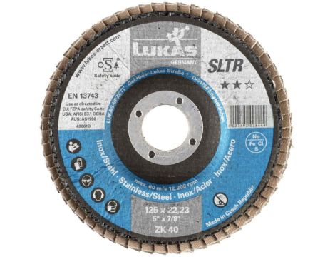 ŚCIERNICA LISTKOWA SLTR** 125 ZK 40