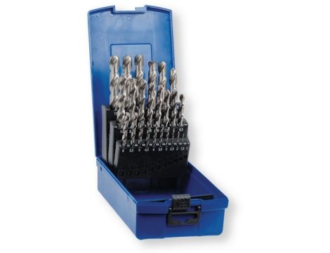ZESTAW 25 WIERTEŁ DIN338 HSS-Co5 PREMIUM 1-13MM