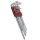 ZESTAW KLUCZY TRZPIENIOWYCH TORX XXL T10-T50 9CZ