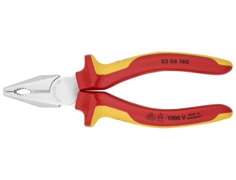 Szczypce uniwersalne 160mm VDE 2K