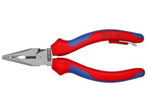 Szczypce uniwersalne spiczaste z zaczepem zabezpie