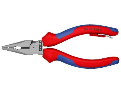 Szczypce uniwersalne spiczaste z zaczepem zabezpie