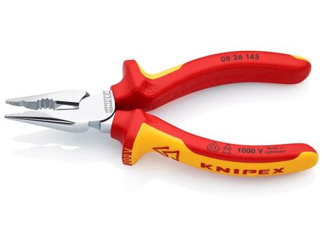 Szczypce uniwersalne szpiczaste 145mm VDE 2K blist - 2