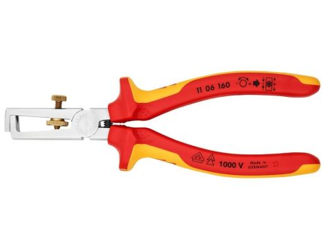 Szczypce do ściągania izolacji 160mm VDE 2K