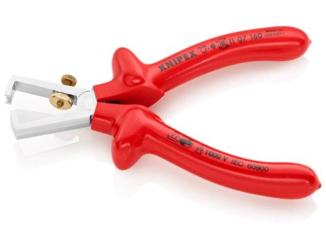 Szczypce czołowe do ściągania izolacji 160mm VDE - 2