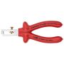 Szczypce czołowe do ściągania izolacji 160mm VDE - 2