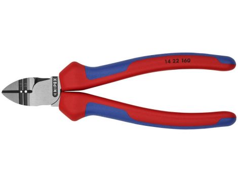 Szczypce tnące boczne do ściągania izolacji 160mm