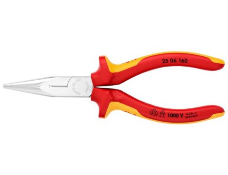 Szczypce tnące półokrągłe 160mm 2K VDE