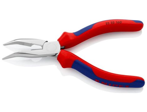 Szczypce tnące półokrągłe 160mm wygięte 2K - 2