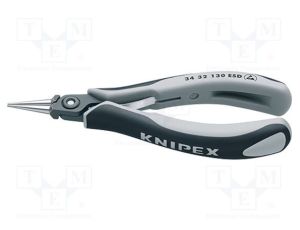 Szczypce precyzyjne dla elektroników, szczęki okrą