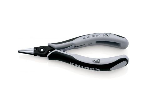 Szczypce precyzyjne dla elektroników, szczęki płas