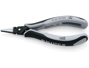 Szczypce precyzyjne dla elektroników, szczęki płas