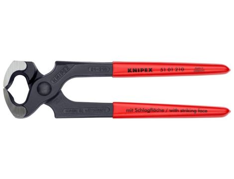 Obcęgi ze specjalnym licem do wbijania gwoździ