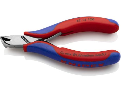 Szczypce tnące kątowe dla elektroników 120mm