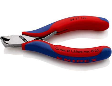 Szczypce tnące kątowe dla elektroników