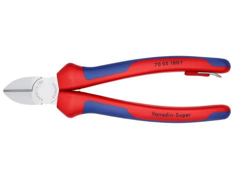 Szczypce tnące boczne chromowane 180mm 2K