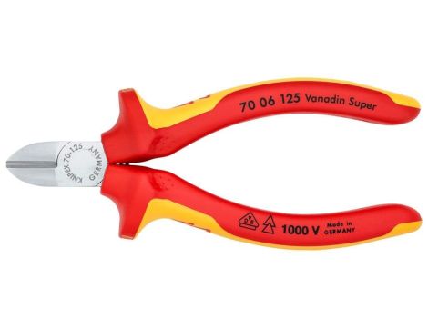 Szczypce tnące boczne 125mm VDE