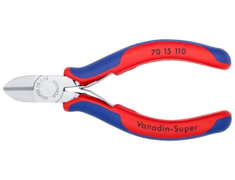 Szczypce tnące boczne chromowane 110mm