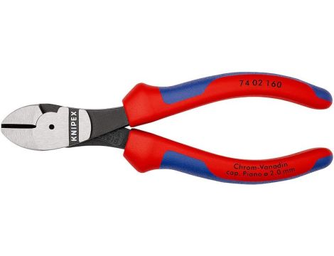 Szczypce tnące boczne o zwiększonym przełożeniu