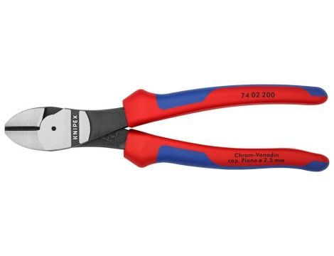 Szczypce tnące boczne o zwiększonym przełożeniu