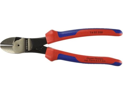 Szczypce tnące boczne o zwiększonym przełożeniu