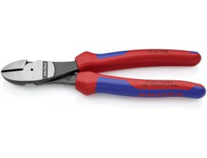 Szczypce tnące boczne o zwiększonym przełożeniu z