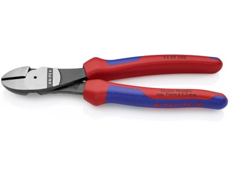 Szczypce tnące boczne o zwiększonym przełożeniu z