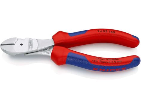 Szczypce tnące boczne o zwiększonym przełożeniu