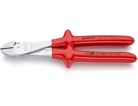 Szczypce tnące boczne o zwiększonym przełożeniu