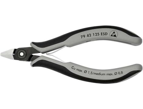 Szczypce precyzyjne tnące boczne dla elektroników